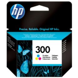 hp 300 Ink Cartridge, Tri-Colour Single Pack, CC643EE